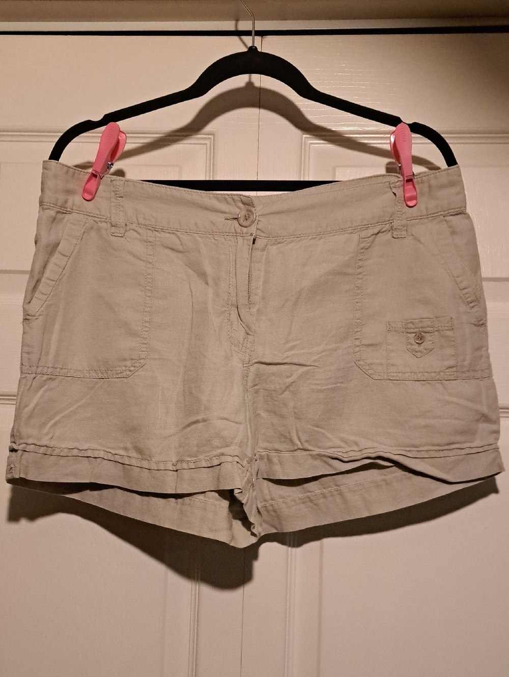 🍹Saint Tropez West-Beige Cargo-Style Women's Shorts